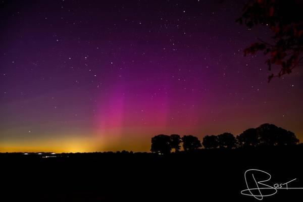 Foto van het noorderlicht