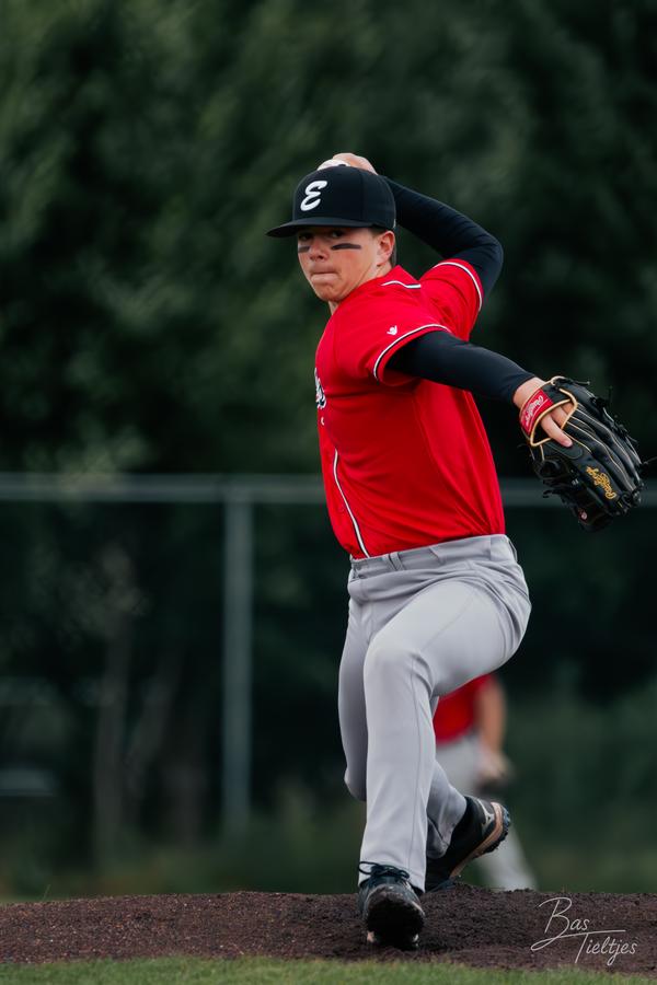 Foto van een pitcher