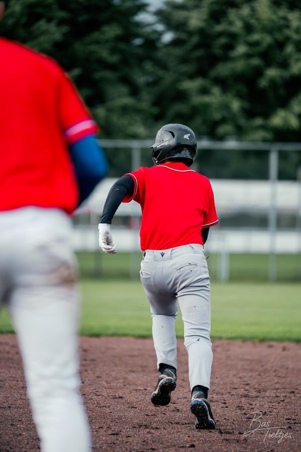 Foto van een honkbalwedstrijd