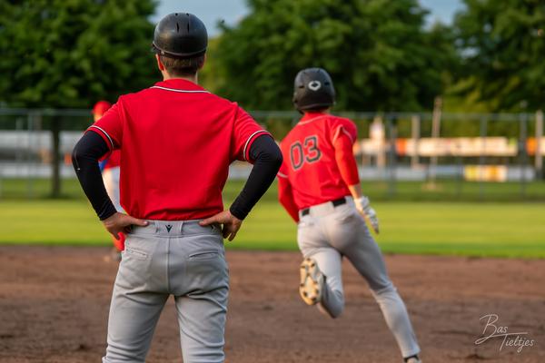 Foto van een honkbalwedstrijd