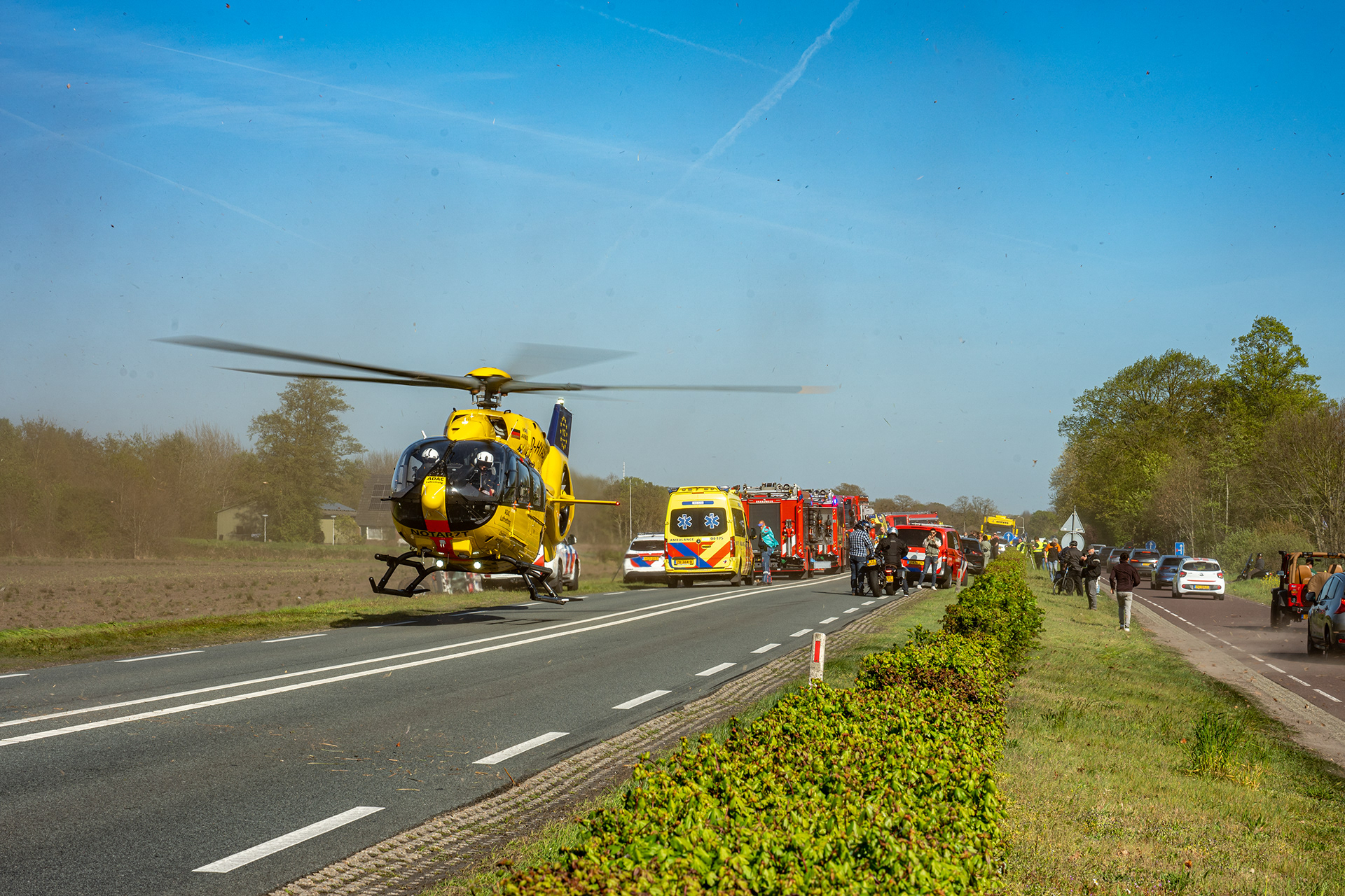 Voorbeeld van persfotografie door Bas Tieltjes